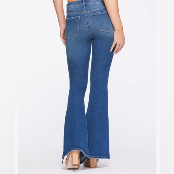 Jessica Simpson Charmed Flare High Dive high rise fitted flare jeans size 10/30 - Picture 5 of 5